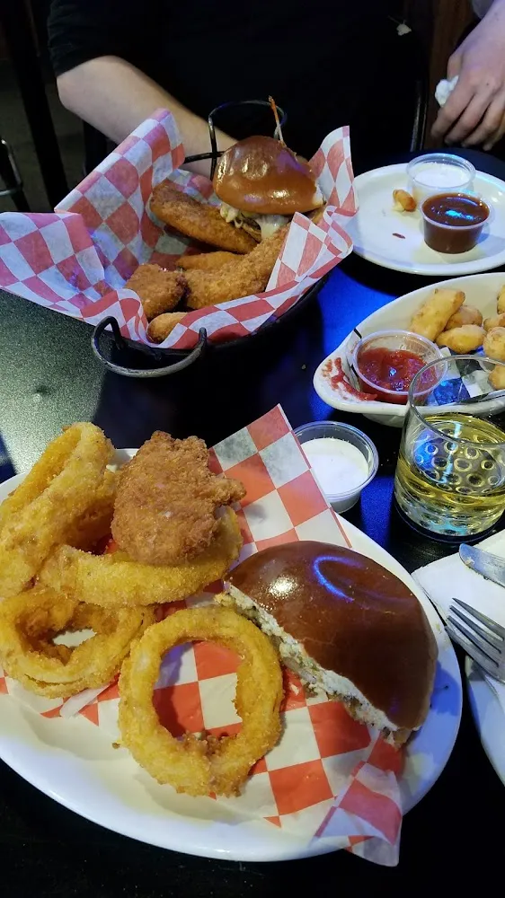 Chicken Strips and Cheese Curds